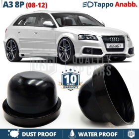 1 TAPÓN GUARDAPOLVO de faro Cubierta Bombilla para AUDI A3 8P FACELIFT (08-12) Luces de Cruce Installación Kit Led Xenon