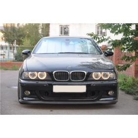 SPOILER Alerón Adhesivo PARA BMW Serie 5 E39 LABIO parachoques LIP o Faldones Laterales en EPDM NEGRO flexible