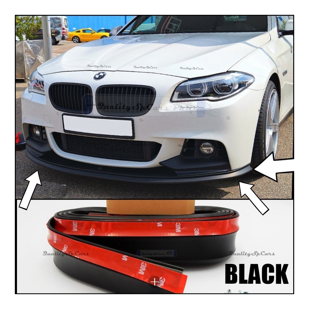 SPOILER Alerón Adhesivo PARA BMW Serie 5 F10-F30-GT LABIO parachoques LIP o Faldones Laterales en EPDM NEGRO flexible SPOILER Alerón Adhesivo PARA BMW Serie 5 F10-F30-GT LABIO parachoques LIP o Faldones Laterales en EPDM NEGRO flexible