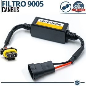 X1 Resistencia Canbus 9005 para Bombillas Led  | Decoddificador Anti Error, Anti Parpadeo