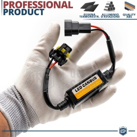 X1 Resistencia CANbus HIR2-HIR para Bombillas Led  | Decoddificador Anti Error, Anti Parpadeo