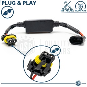 X2 Resistencias CANbus HIR2-HIR para Bombillas Led | Decoddificador Anti Error, Anti Parpadeo