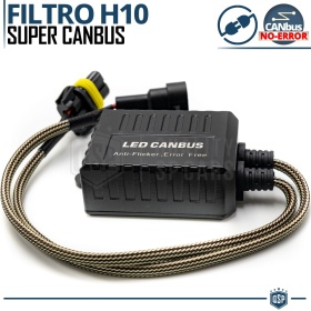 X1 Resistencia Super CANbus H10 para Bombillas Led  | Decoddificador Anti Error, Anti Parpadeo