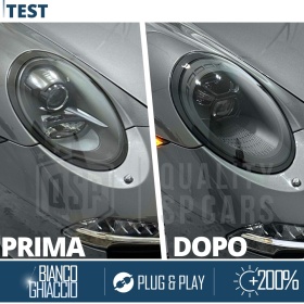 FARI Laser LED Per Porsche 911 991 (2011-18) OMOLOGATI | TRASFORMAZIONE Luci in 992 Dynamic System MATRIX