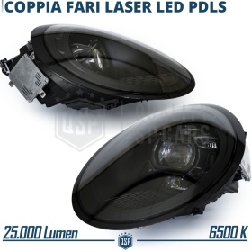 FAROS LED Láser para Porsche 911 991 con DRL (2011-18) HOMOLOGADOS | TRANSFORMACIÓN Luces en 992 Dynamic System MATRIX