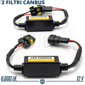 X2 Resistencias CANbus HB4 para Bombillas Led | Decoddificador Anti Error, Anti Parpadeo