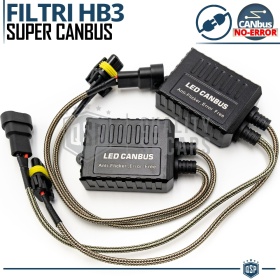 X2 Resistencias Super CANbus HB3 para Bombillas Led | Decoddificador Anti Error, Anti Parpadeo
