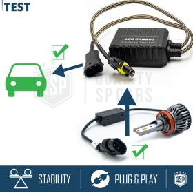X1 Resistencia Super CANbus H11 para Bombillas Led  | Decoddificador Anti Error, Anti Parpadeo