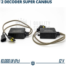 X2 Resistencias Super CANbus H11 para Bombillas Led | Decoddificador Anti Error, Anti Parpadeo