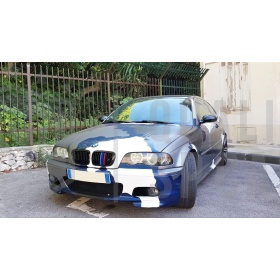 3x RIÑONES REJILLA para BMW SERIE 3 CUPÉ/DESCAPOTABLE (E46) 98-03 PRE Facelift en colores M Sport