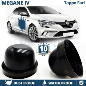 1 TAPÓN GUARDAPOLVO de faro para RENAULT MEGANE 4 Luces de Cruce Cubierta Bombilla para Installación Kit Led Xenon