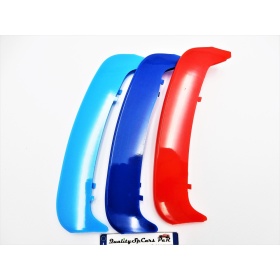 3x RIÑONES REJILLA para BMW SERIE 3 CUPÉ/DESCAPOTABLE (E46) 98-03 PRE Facelift en colores M Sport