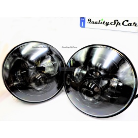 2 Faros LED 7" + Soportes para SUZUKI JIMNY 4 6500K | Luces de Cruce + Carretera + Posición