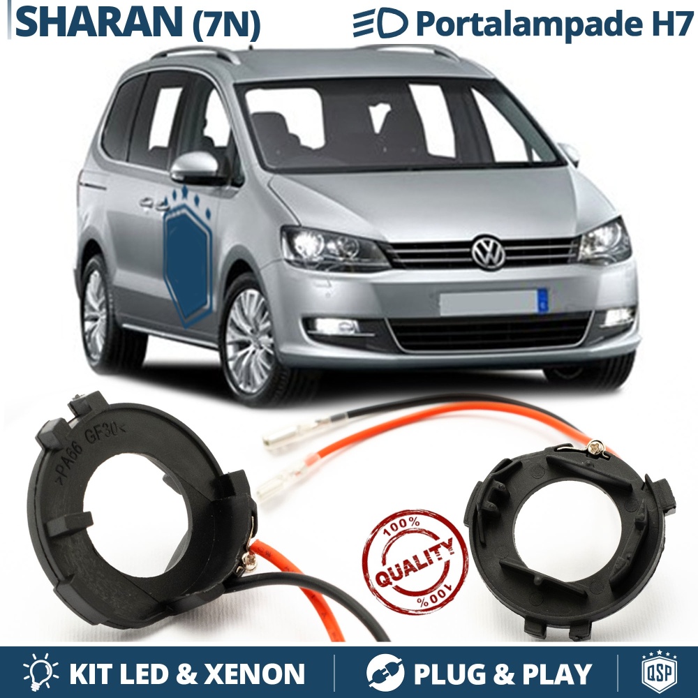 2X Adaptatores del Retenedor para VW SHARAN 7N 10-15 Soporte Bombilla para Montaje KIT LED H7 2X Adaptatores del Retenedor para VW SHARAN 7N 10-15 Soporte Bombilla para Montaje KIT LED H7