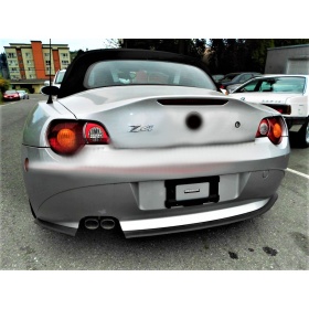 SPOILER Alerón Adhesivo PARA BMW Z3-Z4 LABIO parachoques LIP o Faldones Laterales en EPDM NEGRO flexible