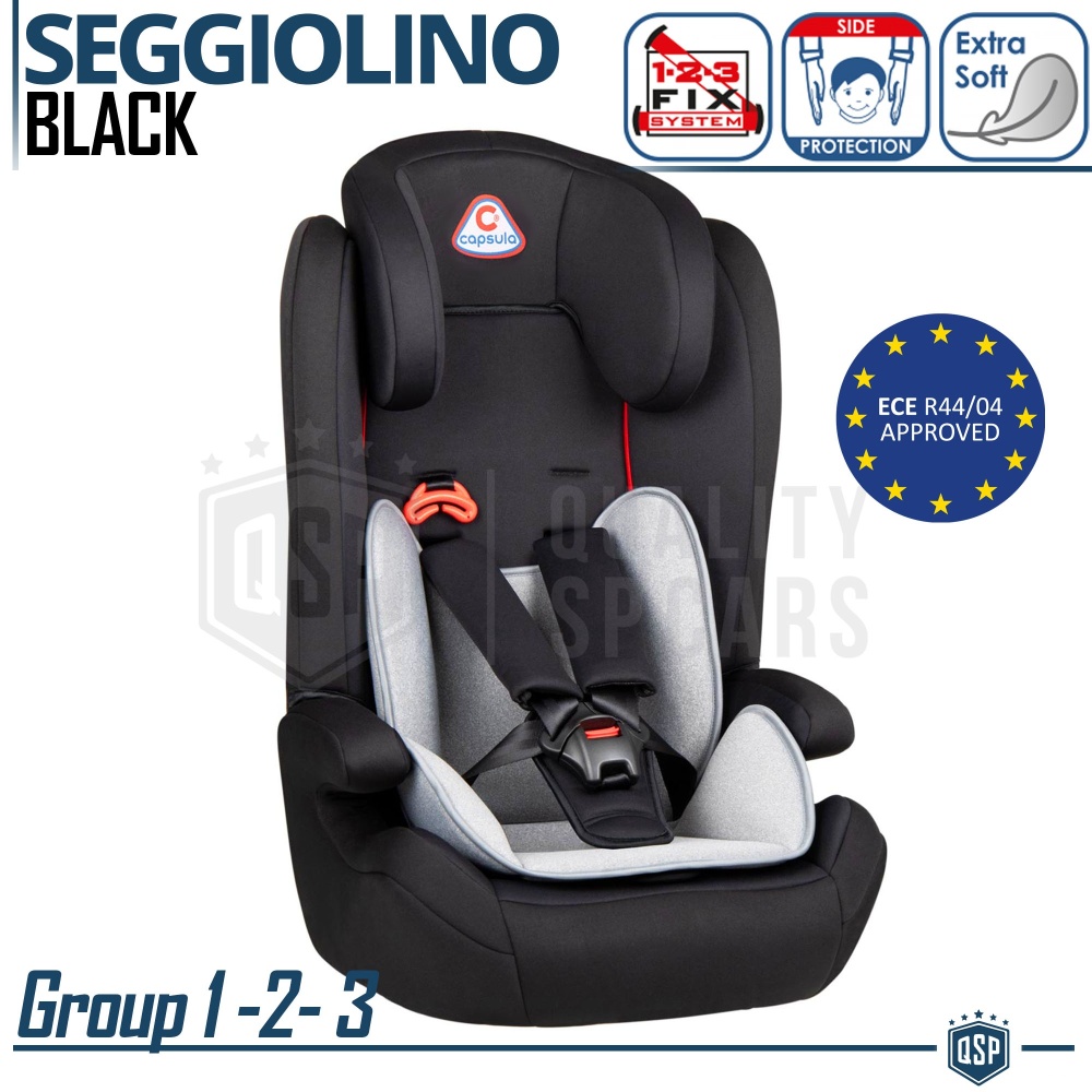 Silla de Coche HOMOLOGADA 9-36 KG Capsula Germany para Niños de 9 MESES a 12 AÑOS | Grupo 1, 2, 3