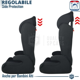 Silla de Coche HOMOLOGADA 9-36 KG Capsula Germany para Niños de 9 MESES a 12 AÑOS | Grupo 1, 2, 3