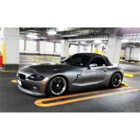 SPOILER Alerón Adhesivo PARA BMW Z3-Z4 LABIO parachoques LIP o Faldones Laterales en EPDM NEGRO flexible