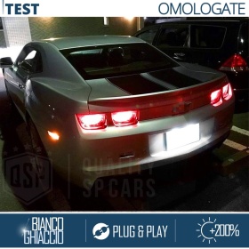2 Luces de Matrícula LED para CHEVROLET Camaro 5 2007-2013 | Plafones CANbus Luz BLANCA 6500K