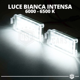 2 Luces de Matrícula LED para CHEVROLET Camaro 5 2007-2013 | Plafones CANbus Luz BLANCA 6500K