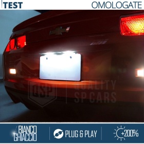 2 Luces de Matrícula LED para CHEVROLET Camaro 5 2007-2013 | Plafones CANbus Luz BLANCA 6500K