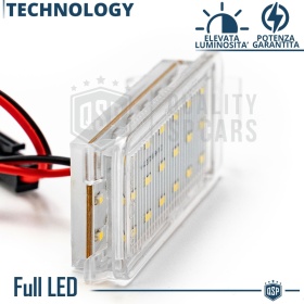 2 Luces de Matrícula LED para CHEVROLET Camaro 5 2007-2013 | Plafones CANbus Luz BLANCA 6500K