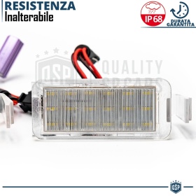 2 Luces de Matrícula LED para CHEVROLET Camaro 5 2007-2013 | Plafones CANbus Luz BLANCA 6500K