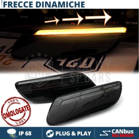 X2 Intermitentes Negra LED Secuenciales para MINI  | Homologados, CANBUS No Error