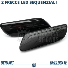 X2 Intermitentes Negra LED Secuenciales para MINI  | Homologados, CANBUS No Error