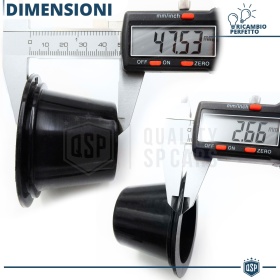 1 TAPÓN GUARDAPOLVO de faro Cubierta Bombilla para AUDI A4 B8 FACELIFT (11-15) Luces de Cruce Installación Kit Led Xenon