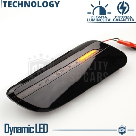 X2 Intermitentes Negra LED Secuenciales para MINI  | Homologados, CANBUS No Error