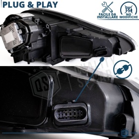 2 FAROS DELANTEROS LED Para Porsche CAYENNE I Facelift 07-10 APROBADOS | Transformación de Faros MATRIX Style