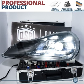 2 FAROS DELANTEROS LED Para Porsche CAYENNE I Facelift 07-10 APROBADOS | Transformación de Faros MATRIX Style