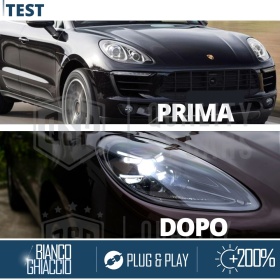 FAROS LED Láser para Porsche MACAN desde 2018, HOMOLOGADOS | TRANSFORMACIÓN Luces en Dynamic System MATRIX