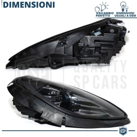 FAROS LED Láser para Porsche MACAN desde 2018, HOMOLOGADOS | TRANSFORMACIÓN Luces en Dynamic System MATRIX