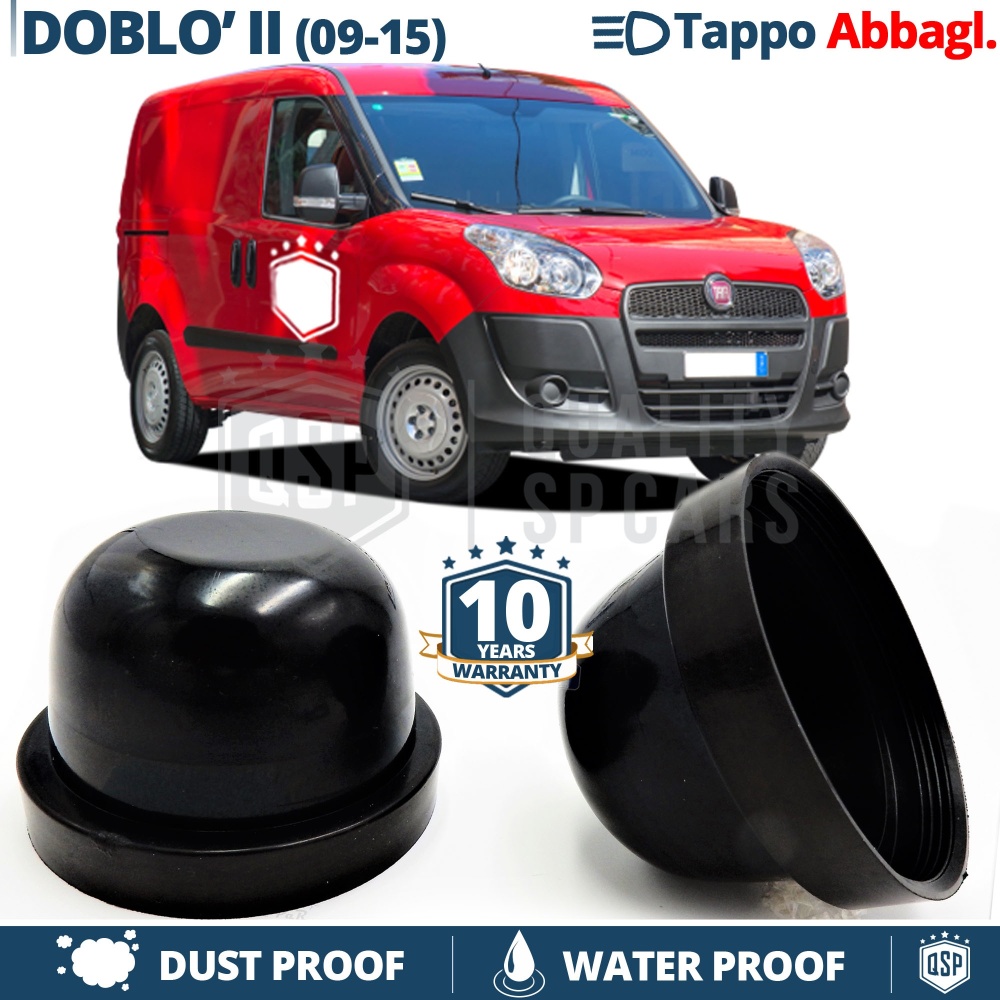 1 TAPÓN GUARDAPOLVO de faro para FIAT DOBLO' 2 Luces de Carretera Cubierta Bombilla Installación Kit Led Xenon 1 TAPÓN GUARDAPOLVO de faro para FIAT DOBLO' 2 Luces de Carretera Cubierta Bombilla Installación Kit Led Xenon