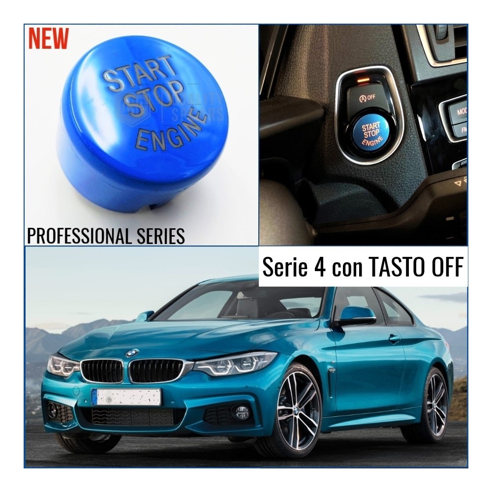 LLAVE BOTÓN DE ENCENDIDO DEL MOTOR AZUL "START STOP ENGINE" EN ABS PARA BMW SERIE 4 ( F32 F33 F36 ) con Bóton OFF, ANTICHUADO NO HUELLAS LLAVE BOTÓN DE ENCENDIDO DEL MOTOR AZUL "START STOP ENGINE" EN ABS PARA BMW SERIE 4 ( F32 F33 F36 ) con Bóton OFF, ANTICHUADO NO HUELLAS