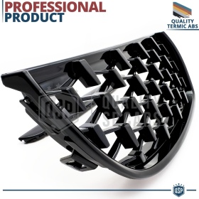 Front GRILLE for BMW 3 Series E90 E91 (05-08), Diamond 3d Design | Glossy Black Grill Tuning M
