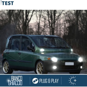 Kit LED H7 para Fiat Multipla 1 Luces de Cruce CANbus | 6500K Blanco Frío 8000LM