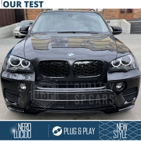 Front GRILLE for BMW X5 (E70), Diamond 3d Design | Glossy Black Grill Tuning M