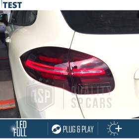2 FAROS Traseros LED Para Porsche Cayenne 2 (958) 10-14 APROBADOS | Transformación en Nuevo Cayenne