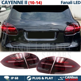 2 FAROS Traseros LED Para Porsche Cayenne 2 (958) 10-14 APROBADOS | Transformación en Nuevo Cayenne