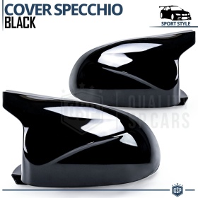 Tapas de Espejo Retrovisor para Bmw X3 X4 X5 X6 X7 iX3, Cubiertas Rígidas Negro Brillante | Garantía por Vida