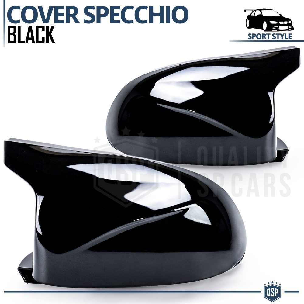 Tapas de Espejo Retrovisor para Bmw X3 X4 X5 X6 X7 iX3, Cubiertas Rígidas Negro Brillante | Garantía por Vida