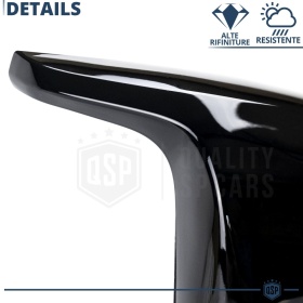 Tapas de Espejo Retrovisor para Bmw X3 X4 X5 X6 X7 iX3, Cubiertas Rígidas Negro Brillante | Garantía por Vida