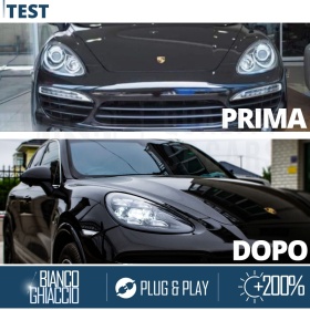 FAROS LED Para Porsche Cayenne 2 (958) 10-14 DELANTEROS + TRASEROS | Transformación de Faros en Nuevo Modelo MATRIX