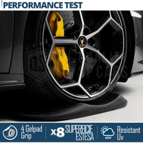 Protectores de Neumáticos Anti Deformación, Carbono Negro | Originales KUBERTH X Hypercar HECHO EN ITALIA