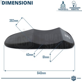 Protectores de Neumáticos Anti Deformación, Carbono Negro | Originales KUBERTH X Hypercar HECHO EN ITALIA