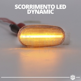 X2 Intermitentes LED para Fiat Bravo  Secuenciales Homologados, CANBUS No Error