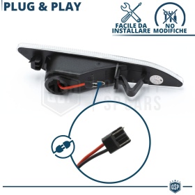 X2 Intermitentes LED para Fiat Tipo 3 Secuenciales Homologados, CANbus No Error
